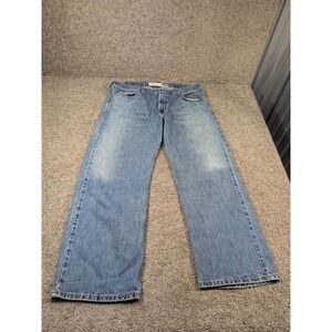 Levis 529 Low Rise Straight Jeans Mens 38x30 Blue Medium Wash Denim 100% Cotton